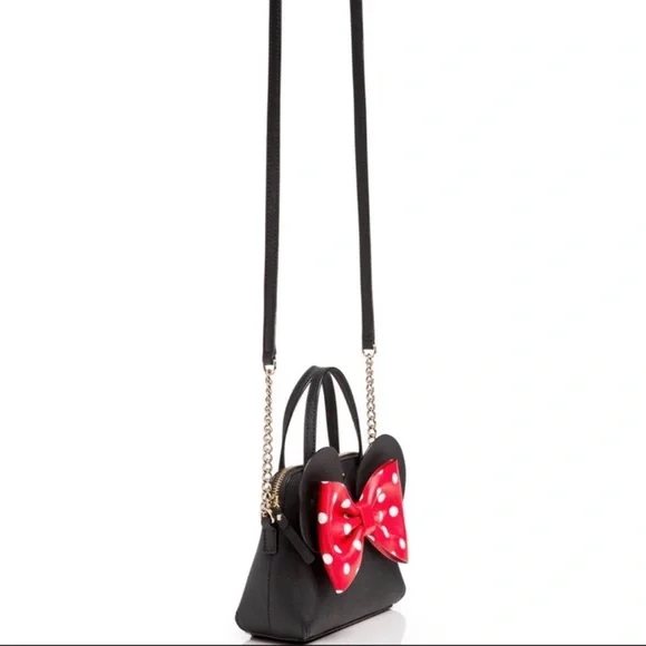 Kate Spade Minnie Mouse Mini Maise Crossbody Bag - Picture 6 of 8
